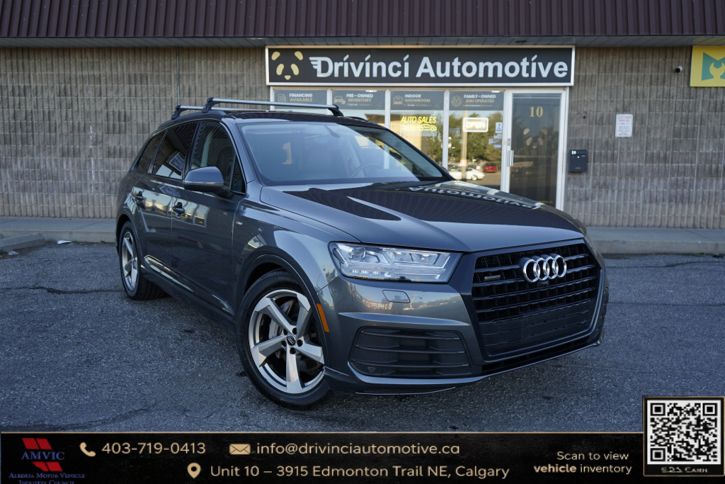 Gray 2018 Audi Q7 SUV / Crossover Automatic