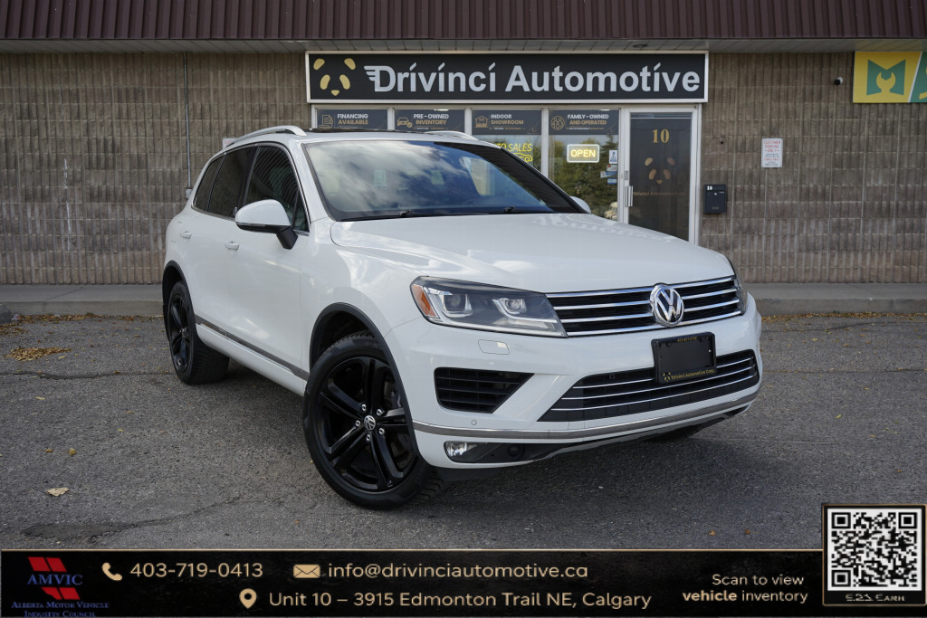  2017 Volkswagen Touareg AWD Wolfsburg Edition   