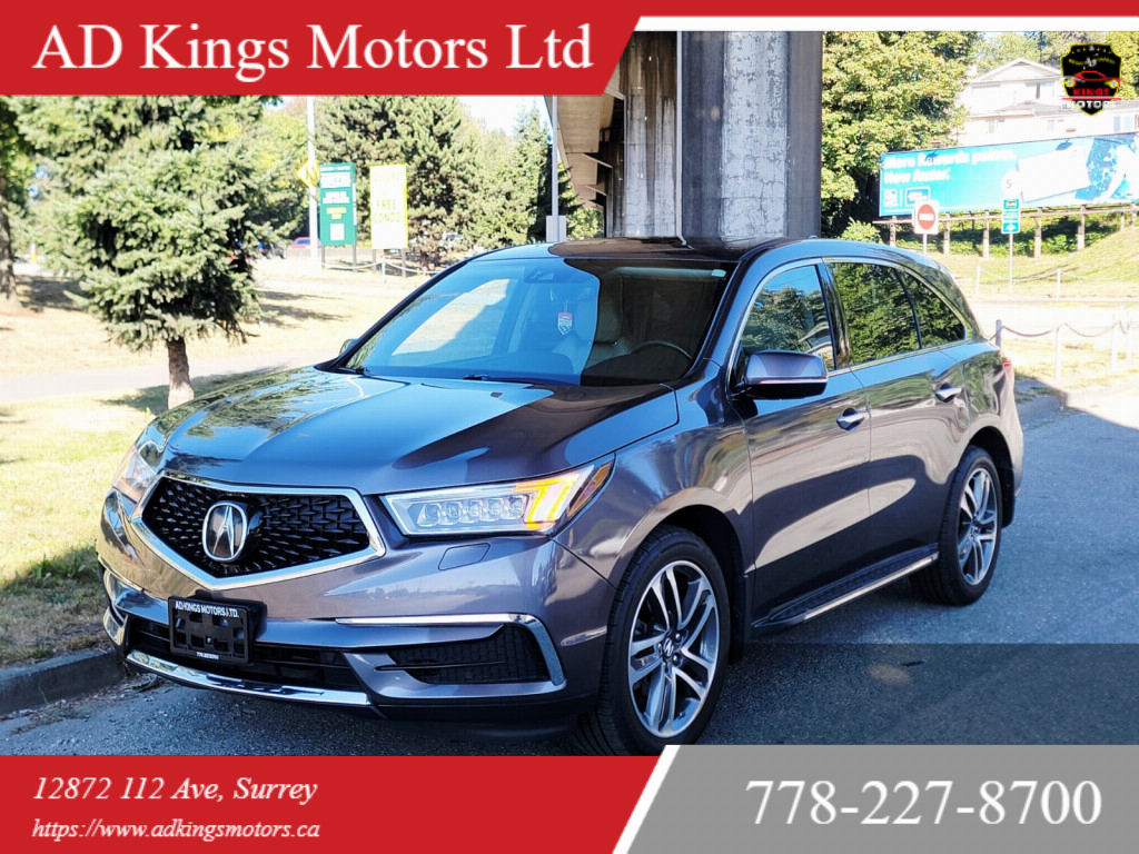 Gray 2017 Acura MDX SUV / Crossover Automatic