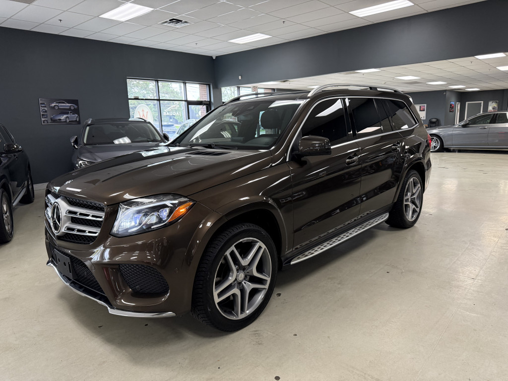 Brown 2017 Mercedes-Benz GLS SUV / Crossover All-Wheel Drive Automatic