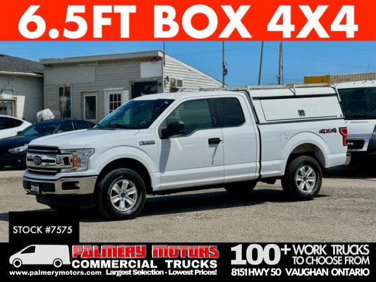 White 2019 Ford F-150 Pickup Truck Four-Wheel Drive Automatic