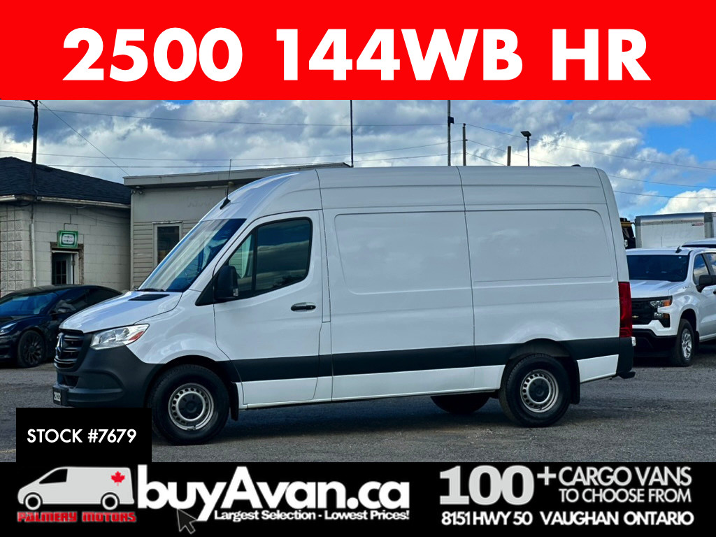 White 2022 Mercedes-Benz Sprinter Cargo Van 4X2 Automatic