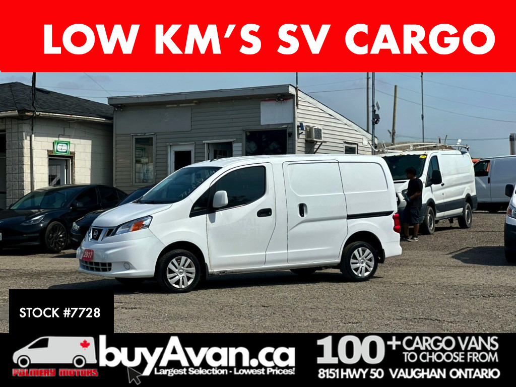  2017 Nissan NV200 SV   