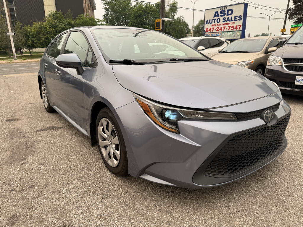 Blue 2023 Toyota Corolla Sedan Front-Wheel Drive Automatic