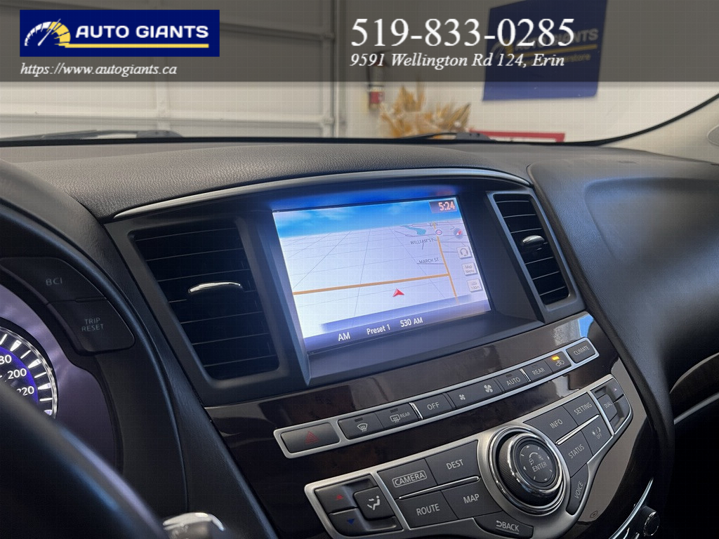 2015 Infiniti QX60 Premium AWD | Tow Package | 360 Camera | DVD Headrests | Remote Starter | No Accidents | Low Kilometres | Auto Giants — thumbnail 23