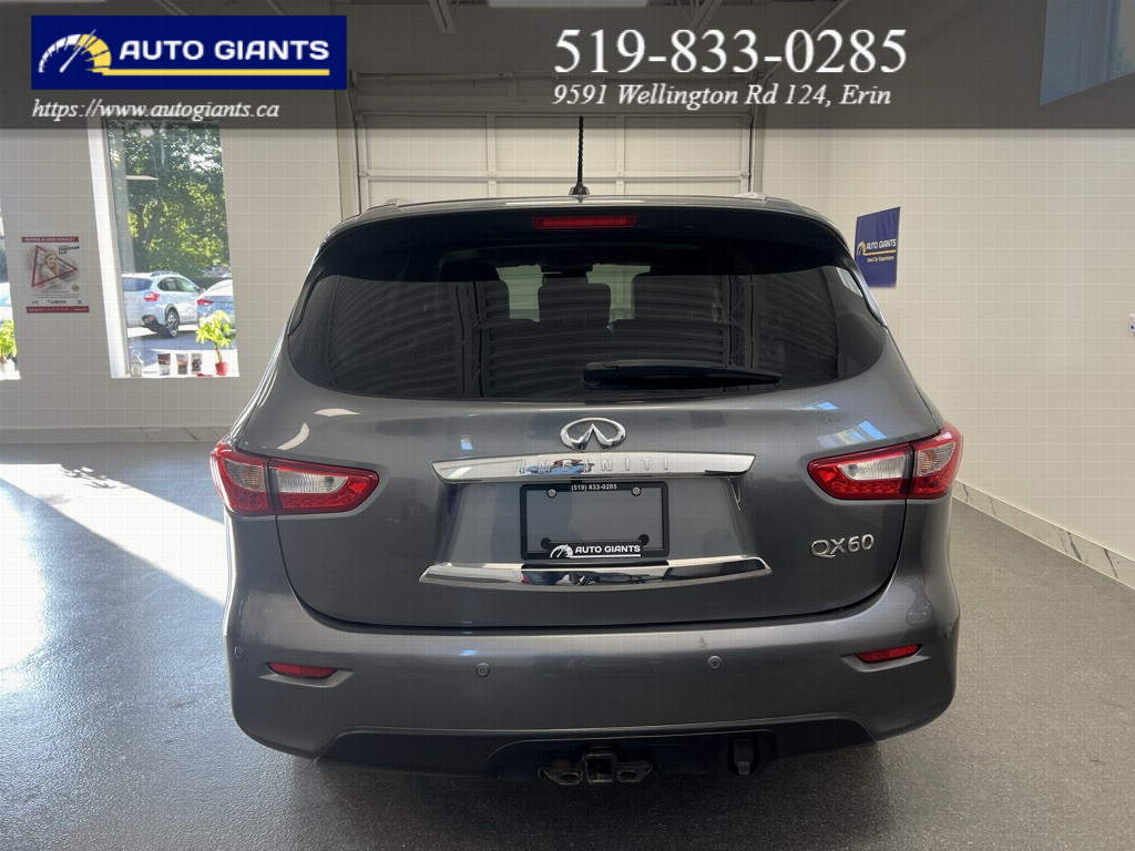 2015 Infiniti QX60 Premium AWD | Tow Package | 360 Camera | DVD Headrests | Remote Starter | No Accidents | Low Kilometres | Auto Giants — thumbnail 9
