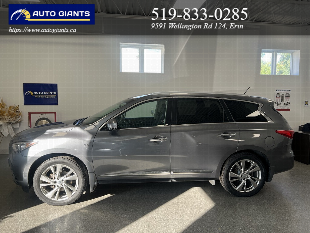 2015 Infiniti QX60 Premium AWD | Tow Package | 360 Camera | DVD Headrests | Remote Starter | No Accidents | Low Kilometres | Auto Giants — thumbnail 4