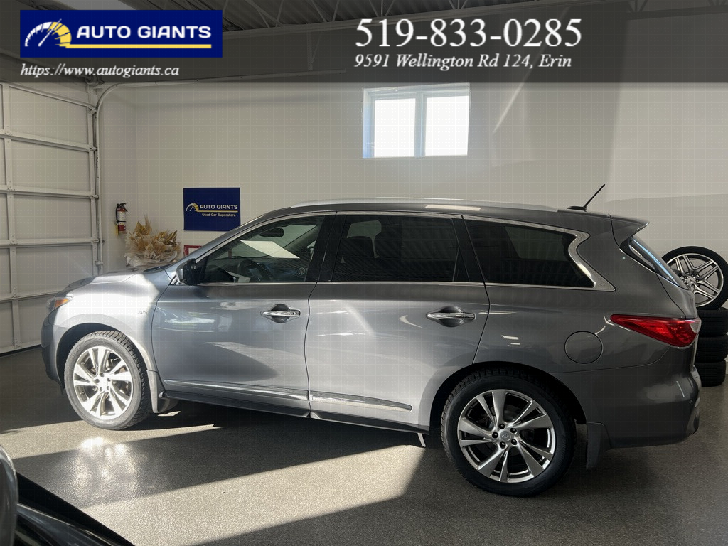 2015 Infiniti QX60 Premium AWD | Tow Package | 360 Camera | DVD Headrests | Remote Starter | No Accidents | Low Kilometres | Auto Giants — thumbnail 5