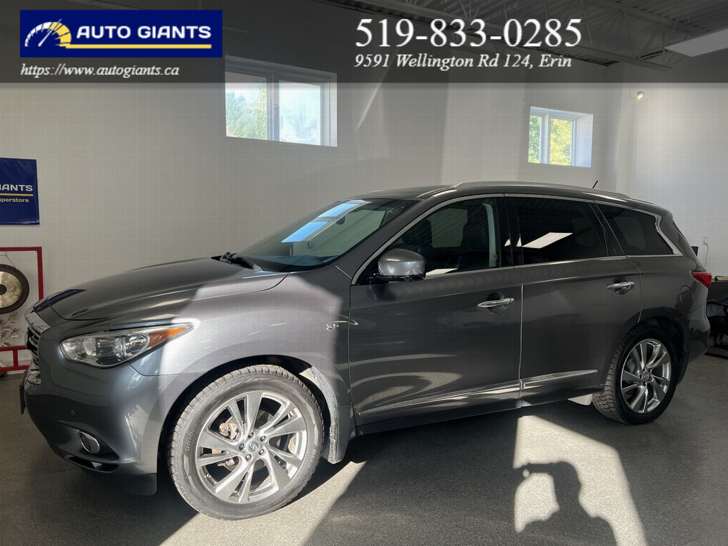 2015 Infiniti QX60 Premium AWD | Tow Package | 360 Camera | DVD Headrests | Remote Starter | No Accidents | Low Kilometres | Auto Giants — thumbnail 3