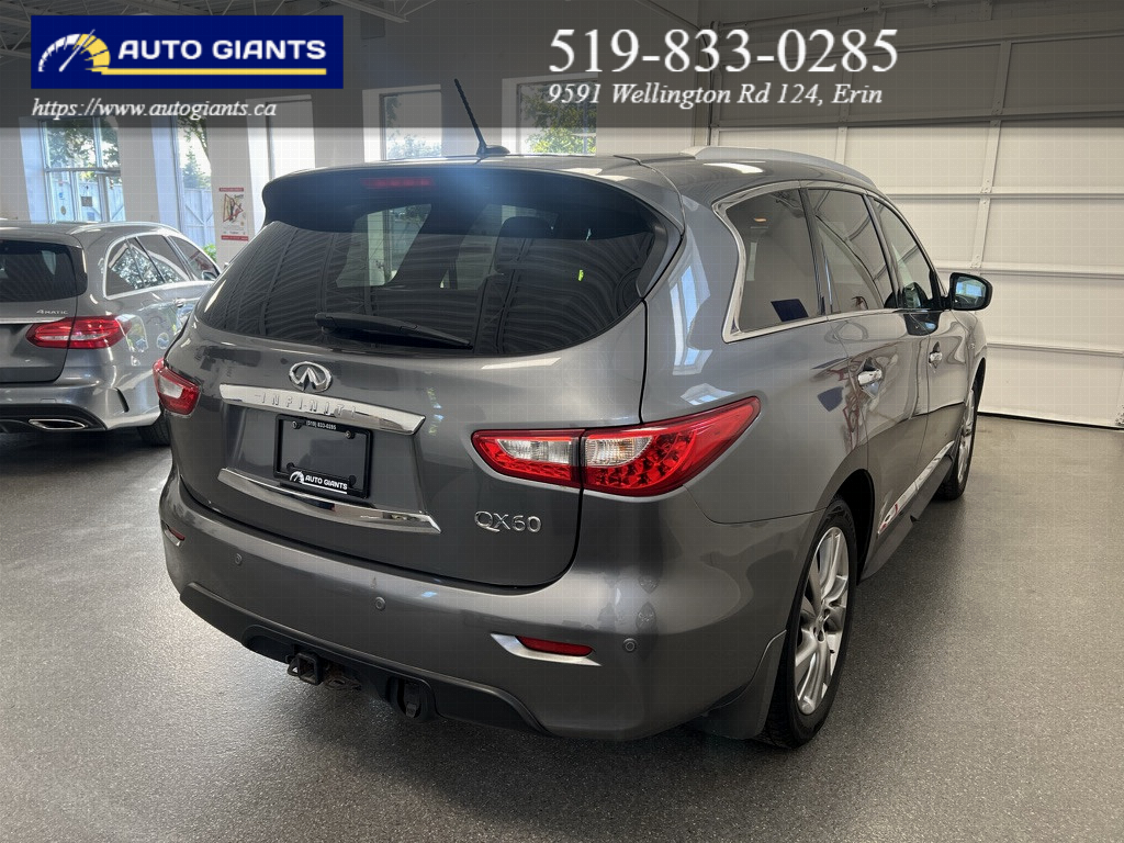 2015 Infiniti QX60 Premium AWD | Tow Package | 360 Camera | DVD Headrests | Remote Starter | No Accidents | Low Kilometres | Auto Giants — thumbnail 10