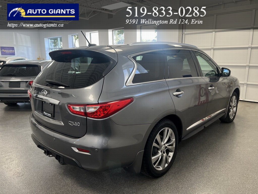 2015 Infiniti QX60 Premium AWD | Tow Package | 360 Camera | DVD Headrests | Remote Starter | No Accidents | Low Kilometres | Auto Giants — thumbnail 11