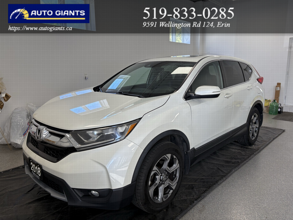 2018 Honda CR-V EX-L AWD | Leather | Sunroof | No Accidents | Clean History | Auto Giants — thumbnail 2