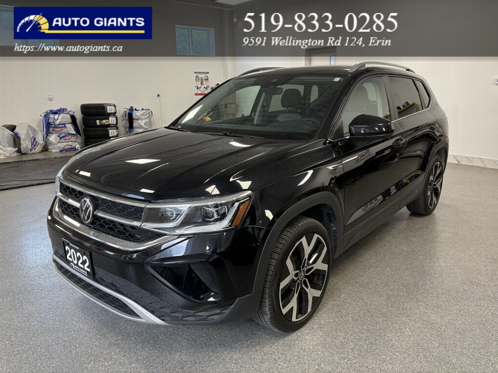 2022 Volkswagen Taos Highline 4MOTION | One Owner | No Accidents | Low Kilometres | Winter Tires Included | Auto Giants — thumbnail 2