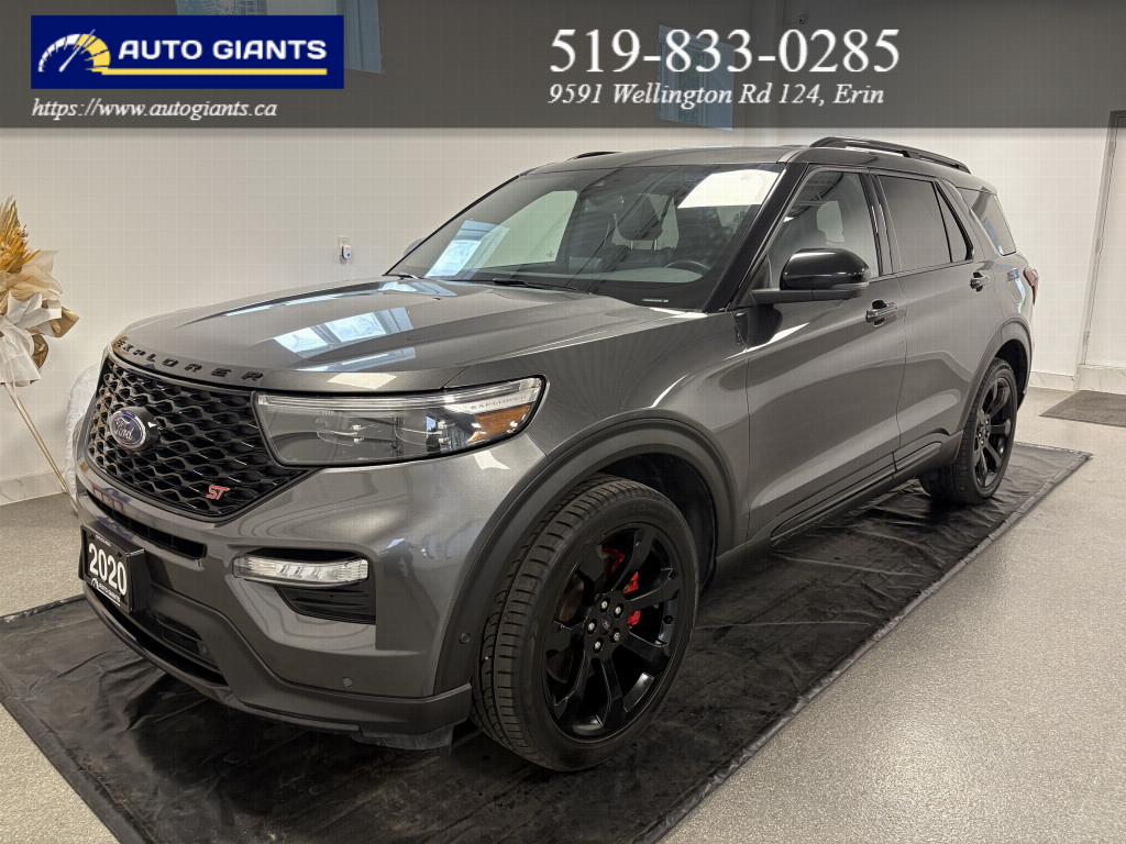 2020 Ford Explorer ST | Twin-Turbo V6 | One Owner | No Accidents | 7 Passenger | Massage Seats | Auto Giants — thumbnail 2