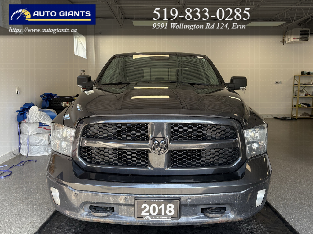 2018 Ram 1500 Big Horn 4x4 Crew Cab Diesel | 57 Box | Remote Starter | Auto Giants — thumbnail 13