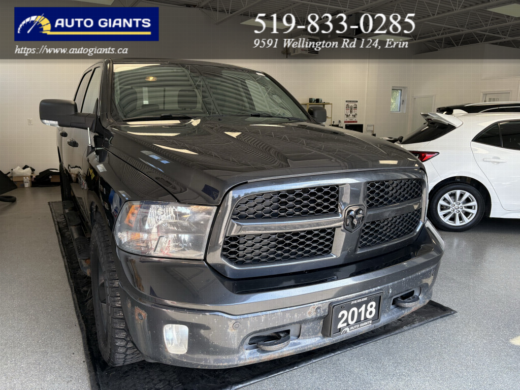 2018 Ram 1500 Big Horn 4x4 Crew Cab Diesel | 57 Box | Remote Starter | Auto Giants — thumbnail 12