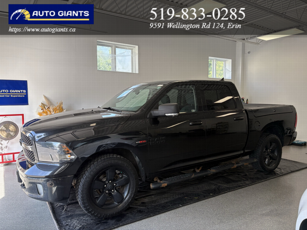 2018 Ram 1500 Big Horn 4x4 Crew Cab Diesel | 57 Box | Remote Starter | Auto Giants — thumbnail 3