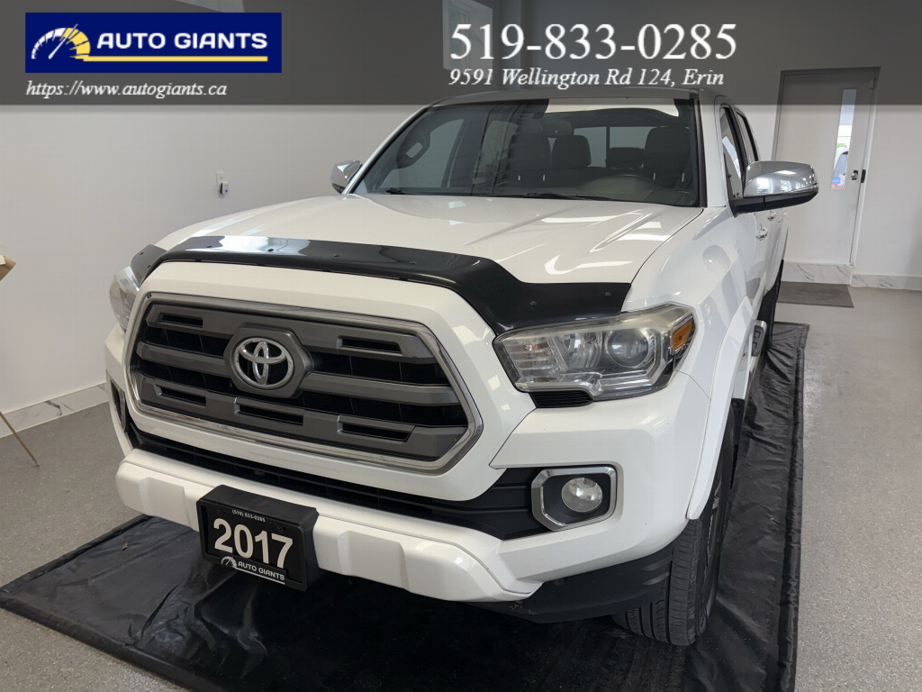 White 2017 Toyota Tacoma Pickup Truck  6-Speed Automatic