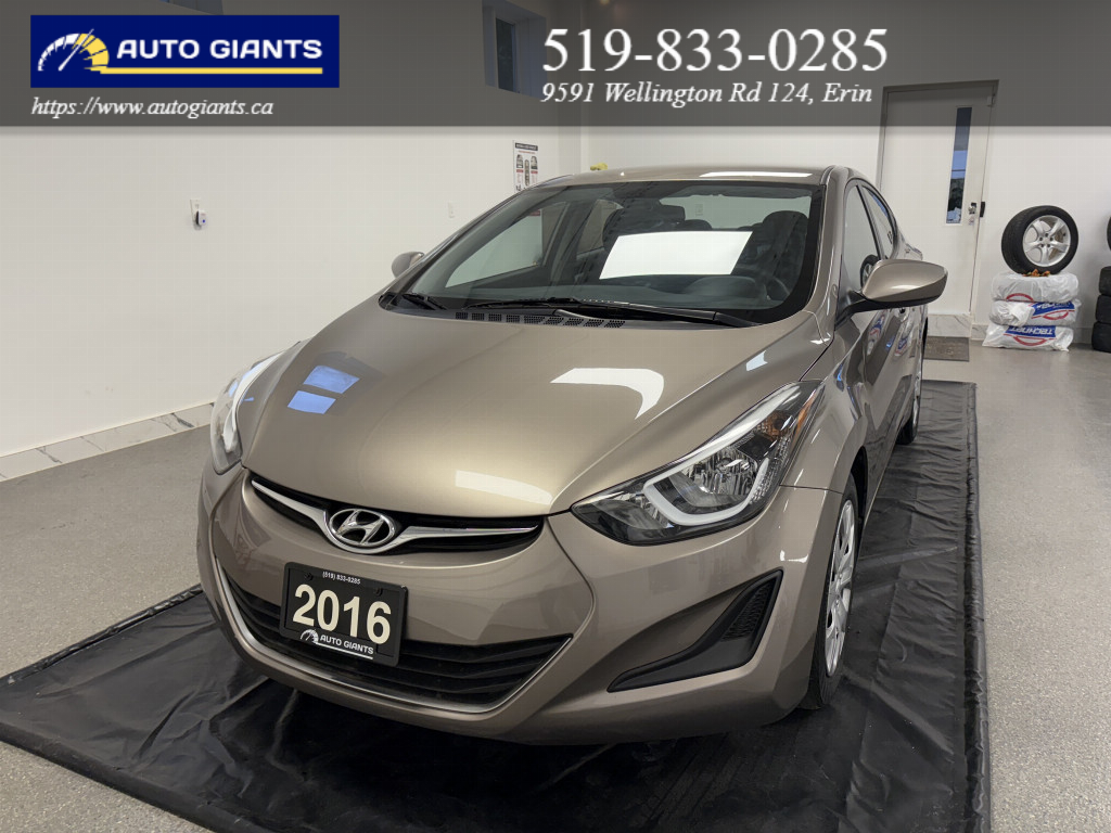 2016 Hyundai Elantra GL 4dr SDN Manual at Auto Giants