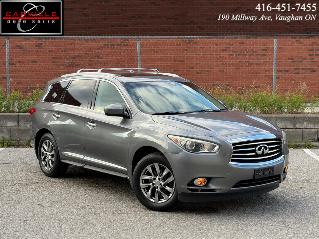 Gray 2015 INFINITI QX60 AWD SUV / Crossover All-Wheel Drive Automatic
