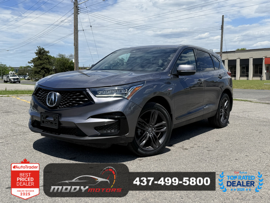 Gray 2020 Acura RDX SH-AWD with A-Spec Package SUV / Crossover All-Wheel Drive Automatic