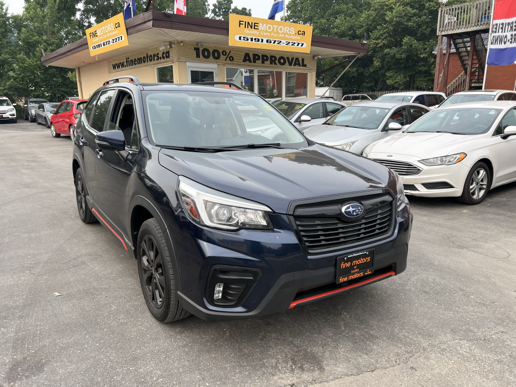 Blue 2019 Subaru Forester SUV / Crossover All-Wheel Drive Automatic