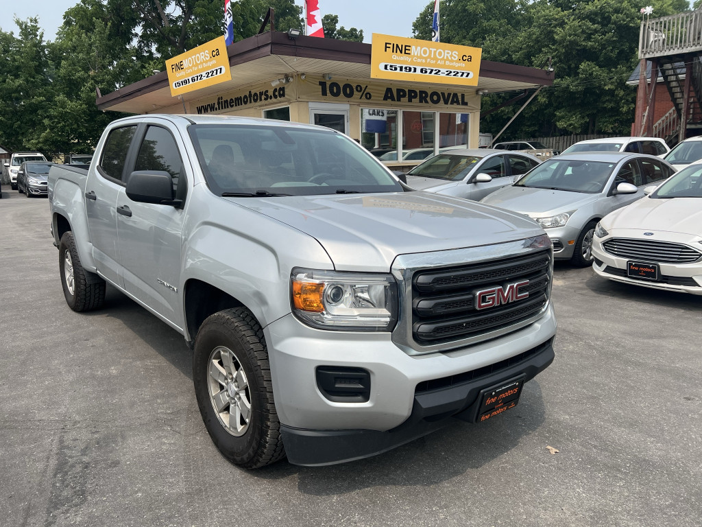 Silver 2017 GMC Canyon Pickup Truck 4X2 Automatic