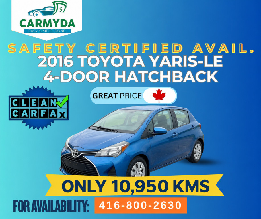 2016 Toyota Yaris LE 2dr Hatchback