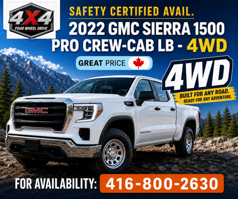 2022 GMC Sierra 1500 Limited Pro Crew Cab LB 4WD