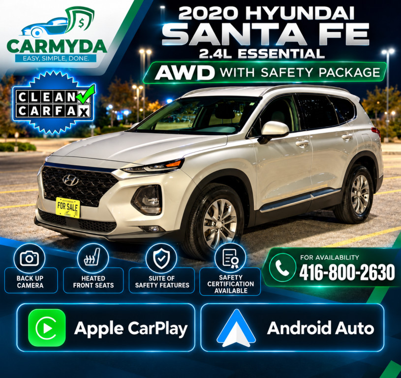 Silver 2020 Hyundai Santa Fe SUV / Crossover Automatic