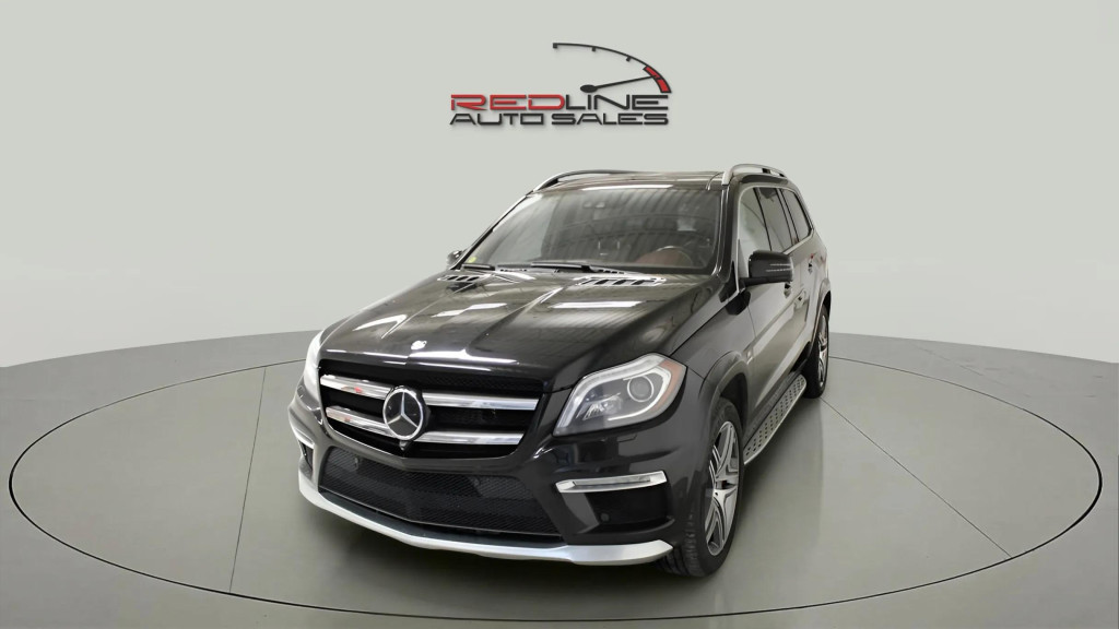 Black 2015 Mercedes-Benz GL-Class GL 63 AMG 4MATIC SUV / Crossover All-Wheel Drive Automatic