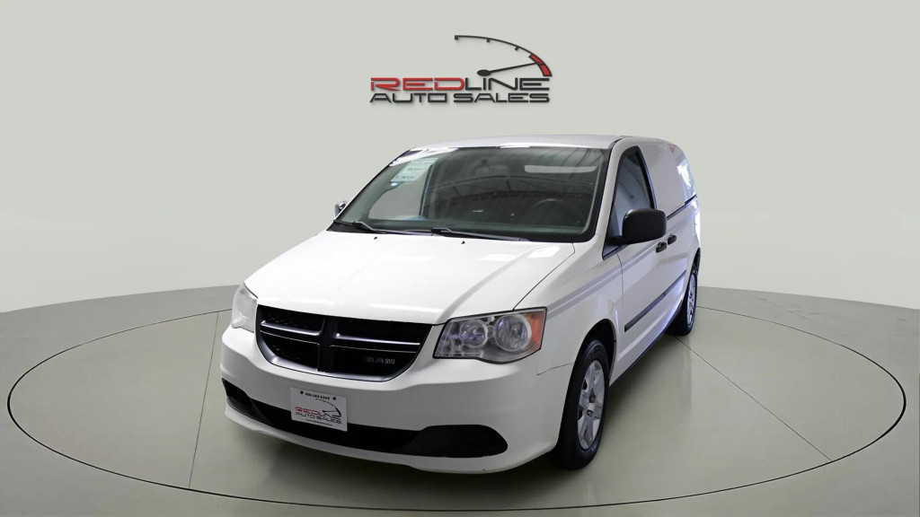 White 2013 RAM C/V Tradesman Van Front-Wheel Drive Automatic