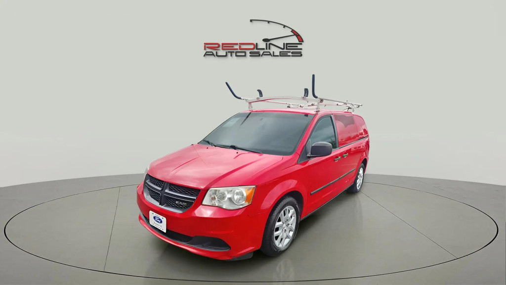 Red 2015 RAM C/V Tradesman Van Front-Wheel Drive Automatic