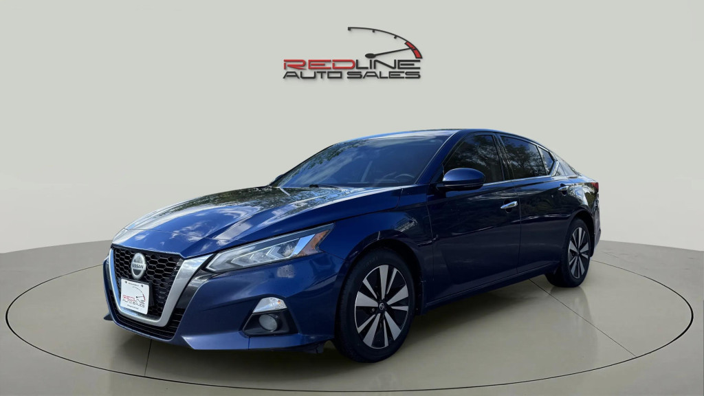 Blue 2019 Nissan Altima 2.5 SV AWD Sedan All-Wheel Drive Automatic