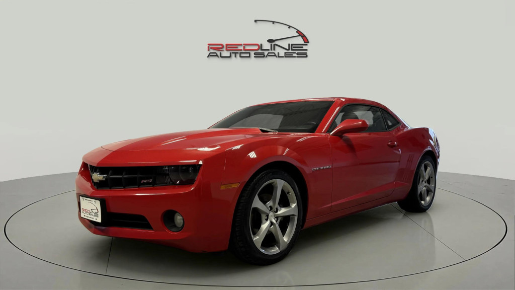 Red 2013 Chevrolet Camaro 1LT Coupe RWD Coupe Rear-Wheel Drive Manual