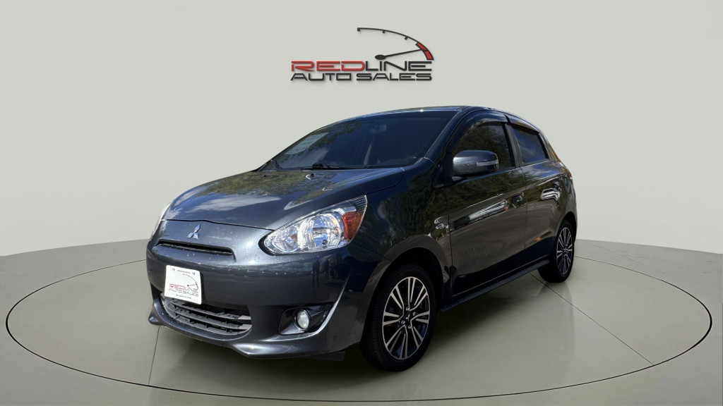 Gray 2015 Mitsubishi Mirage ES Hatchback Front-Wheel Drive Manual
