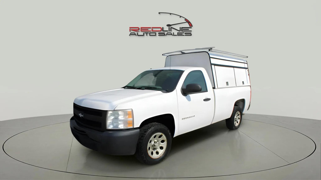 White 2011 Chevrolet Silverado 1500 Work Truck RWD Pickup Truck 4X2 Automatic