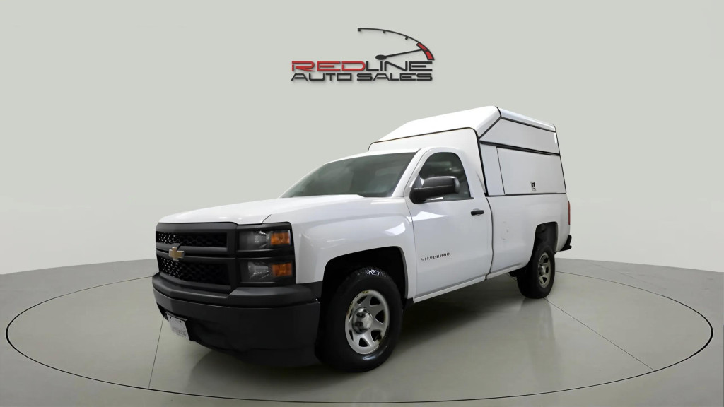 White 2014 Chevrolet Silverado 1500 Pickup Truck Automatic