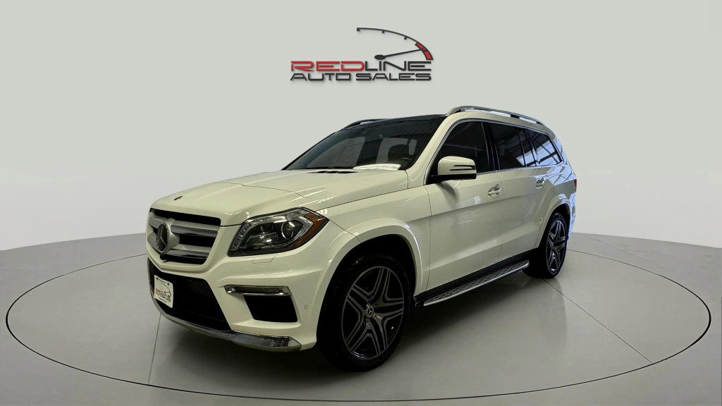 White 2015 Mercedes-Benz GL-Class GL 350 BlueTEC 4MATIC SUV / Crossover All-Wheel Drive Automatic