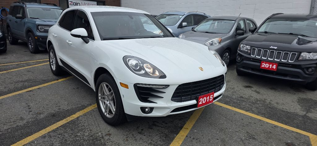 White 2015 Porsche Macan SUV / Crossover All-Wheel Drive Automatic