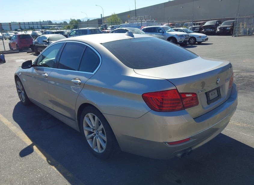 Brown (Beige) 2014 BMW 5 Series Sedan All-Wheel Drive Automatic