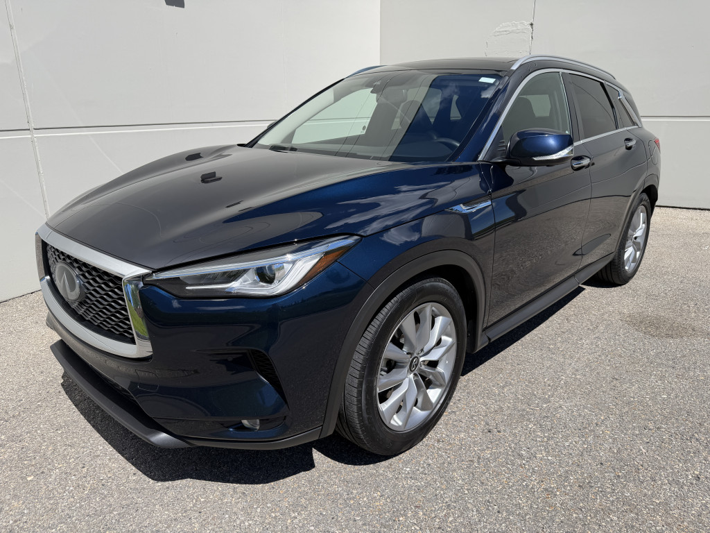 Blue 2020 INFINITI QX50 SUV / Crossover All-Wheel Drive Automatic