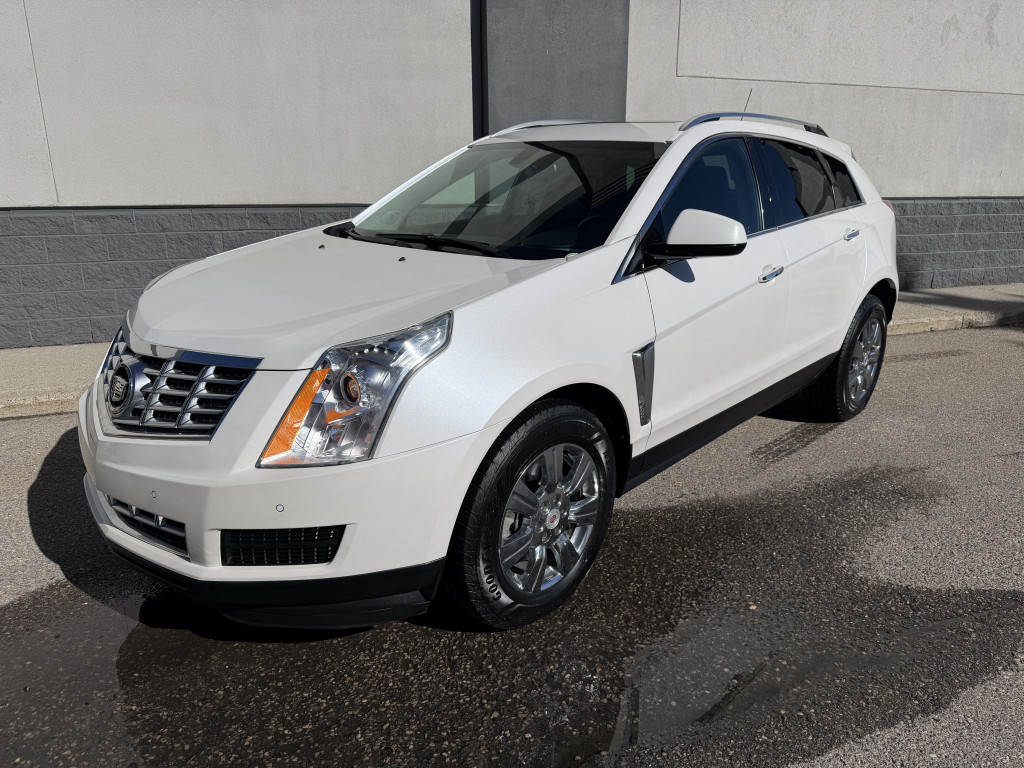 White 2015 Cadillac SRX SUV / Crossover All-Wheel Drive Automatic