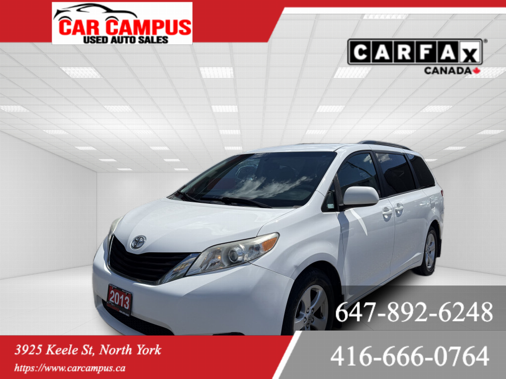 2013 Toyota Sienna LE 7-Passenger