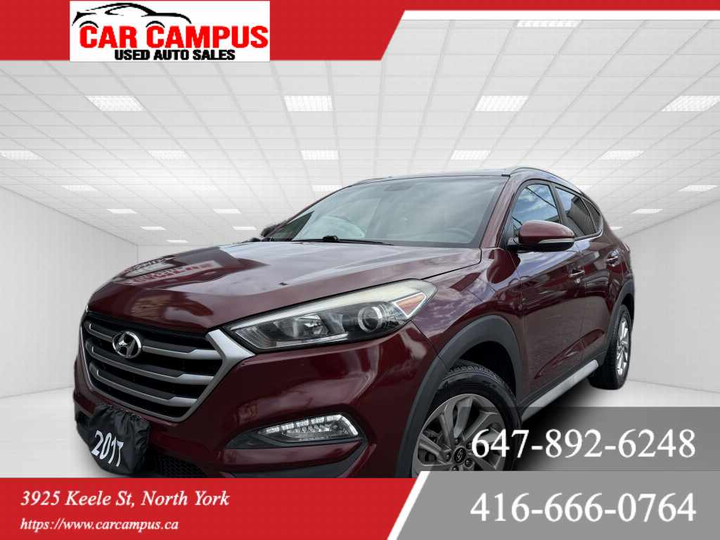 Red 2017 Hyundai Tucson SUV / Crossover  Automatic
