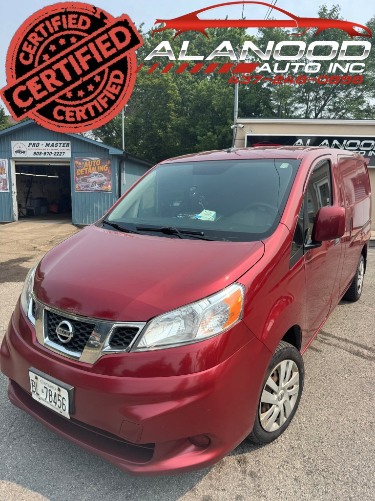 Red 2015 Nissan NV200 Van Front-Wheel Drive Automatic