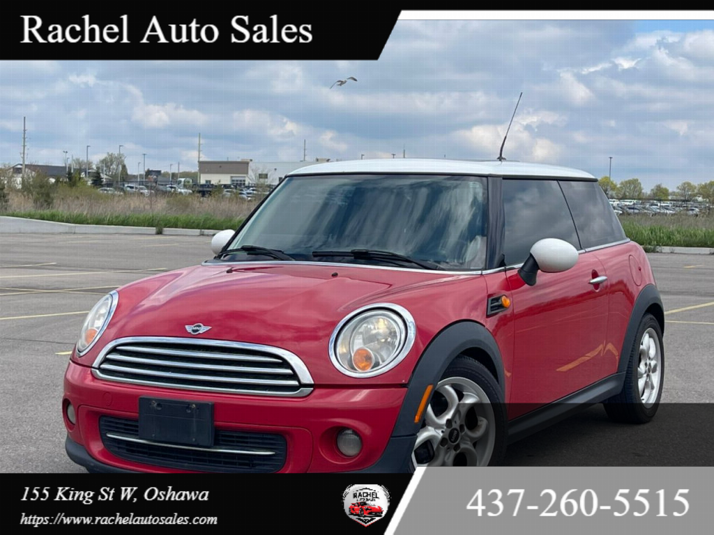 Red 2013 MINI Cooper Hatchback Front-Wheel Drive Automatic