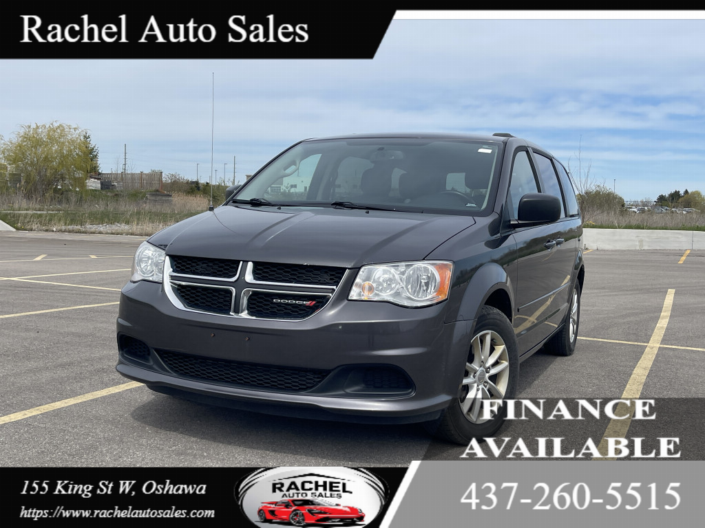Gray 2015 Dodge Grand Caravan Minivan Front-Wheel Drive Automatic