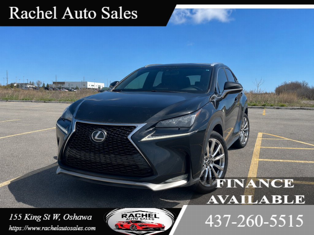 Black 2017 Lexus NX SUV / Crossover All-Wheel Drive Automatic