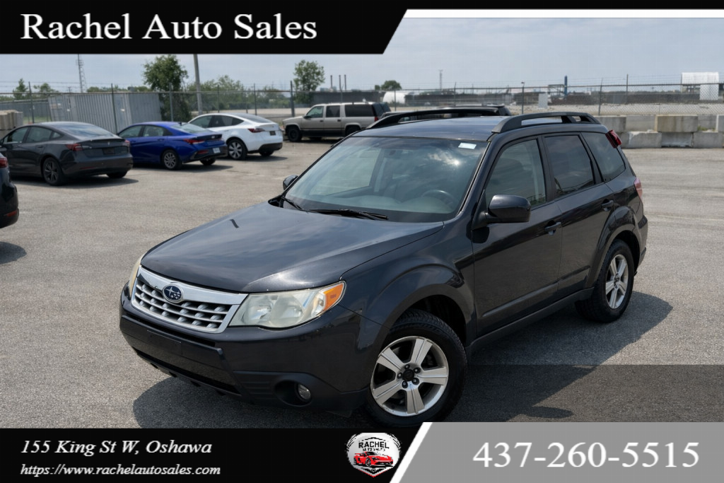 Black 2012 Subaru Forester SUV / Crossover All-Wheel Drive Automatic